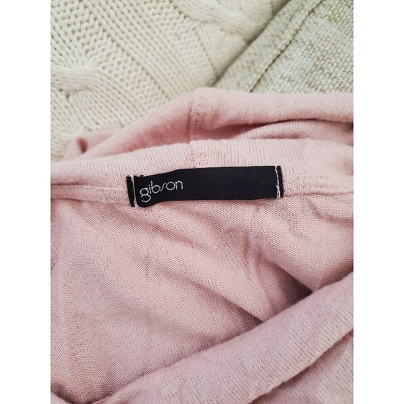 Gibson Convertible Neckline Tunic - size XS in Pink. - Picture 10 of 12